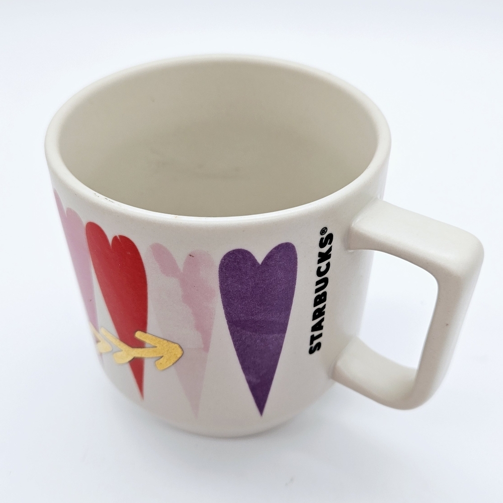 STARBUCKS | valentines hearts arrow 12 fl oz mug